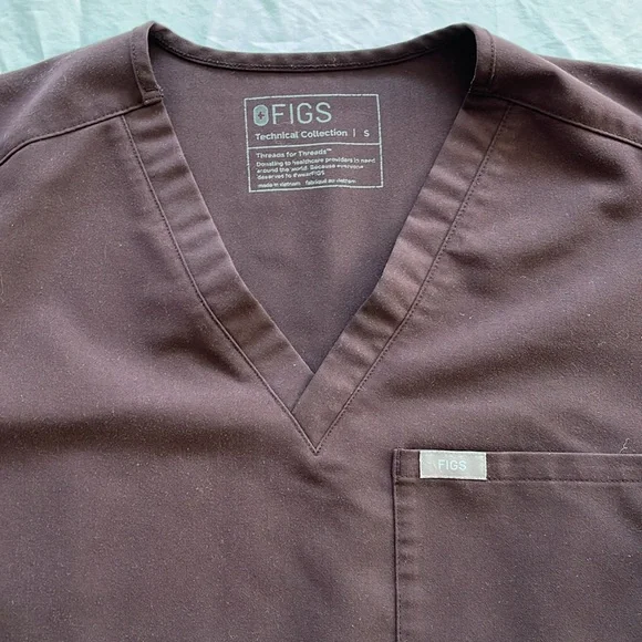 FIGS Espresso (SET) ☕️ Catarina scrub top S // Zamora scrub bottom XS - Picture 2 of 8